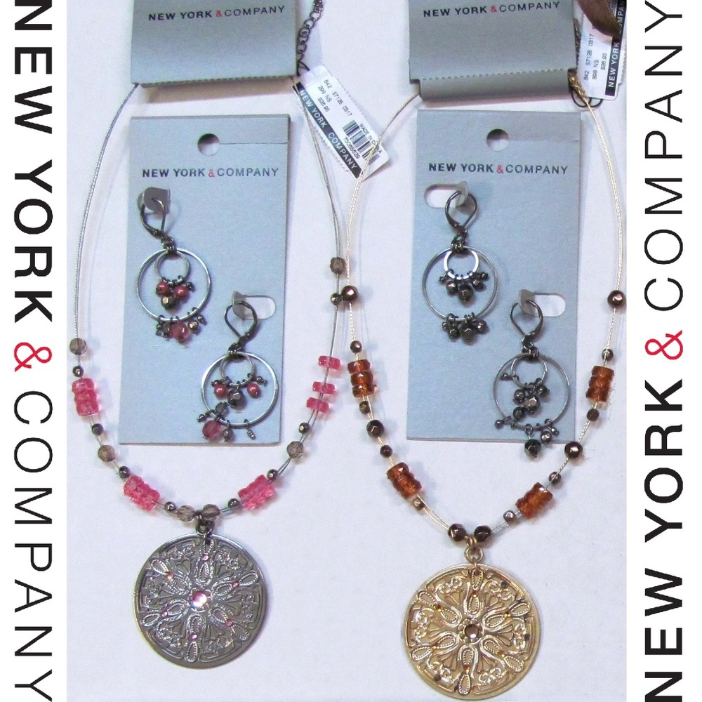 Wholesale Lot New York & Company Necklace Earrings - Picture 2 of 2
